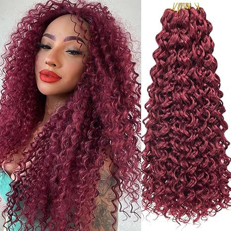 Synthetic Crochet Hair GOGO Curl Crochet Hair Multi-size Corrugated Wig Dropshipping - 图片 14