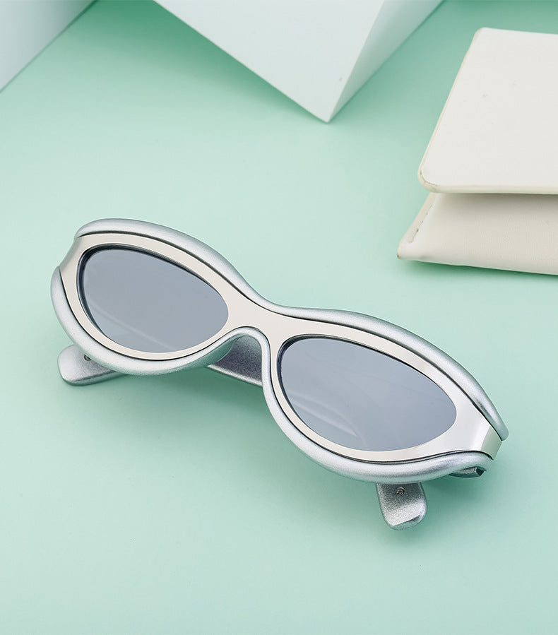 New European and American Y2K Cat Eye Sunglasses for Women Street Style Small Frame Sunglasses for Men Trendy Wholesale sunglasse - 图片 20