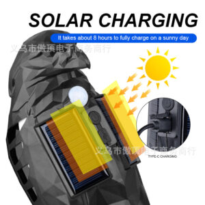 Outdoor Solar Light Owl Eagle Night Light Wall Decoration Light Human Body Sensing Garden Landscape Light Street Light