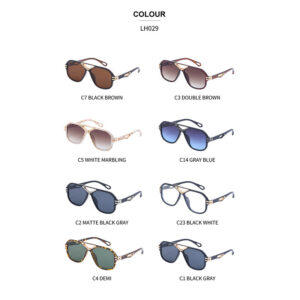 European and American Retro Steampunk Sunglasses for Men High-End Sunglasses Men's Trendy Glasses Wholesale shades