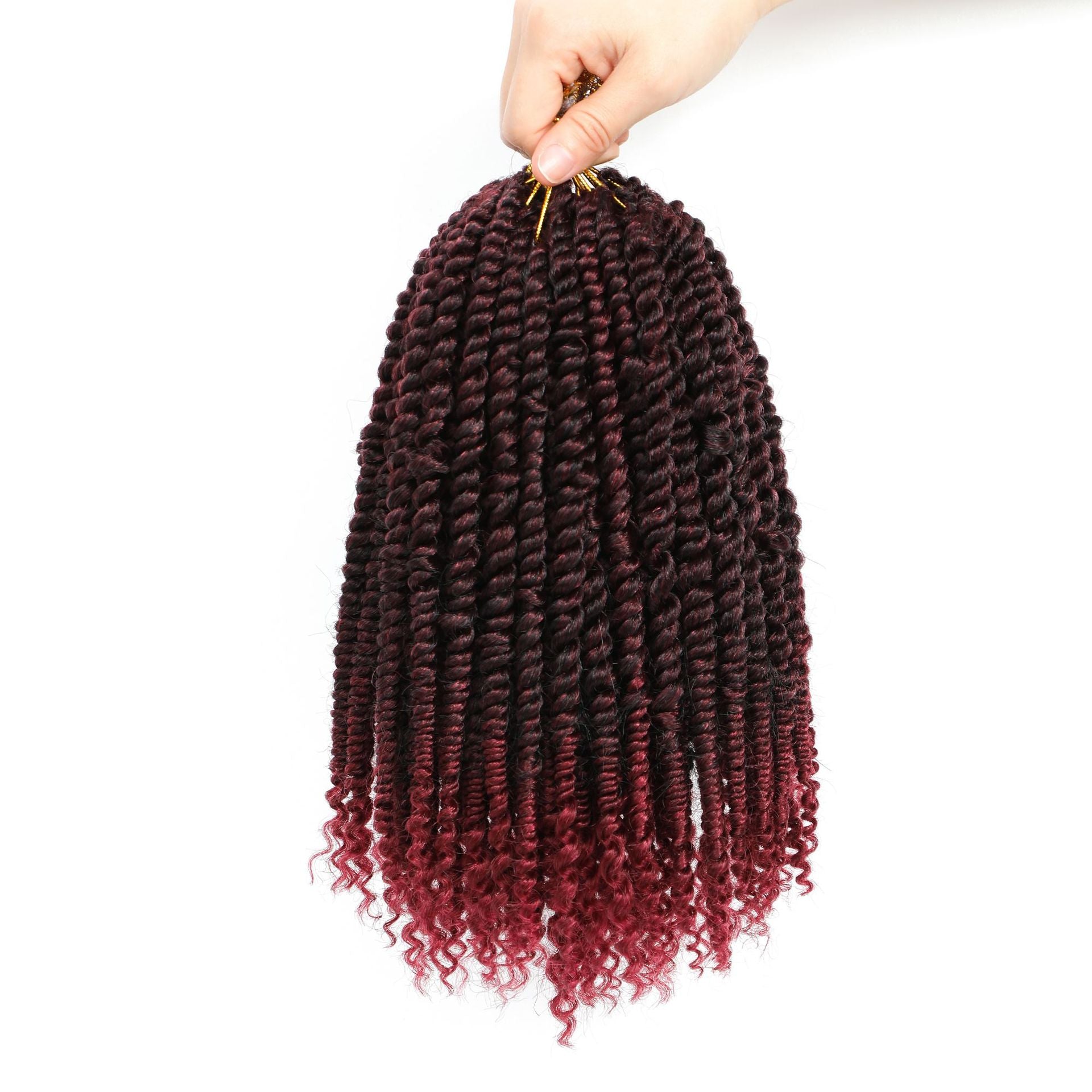 TEMU Cross-Border Foreign Trade Hot-Selling European and American Crochet Hair Synthetic Fiber Passion Twist Crochet Hair - 图片 9