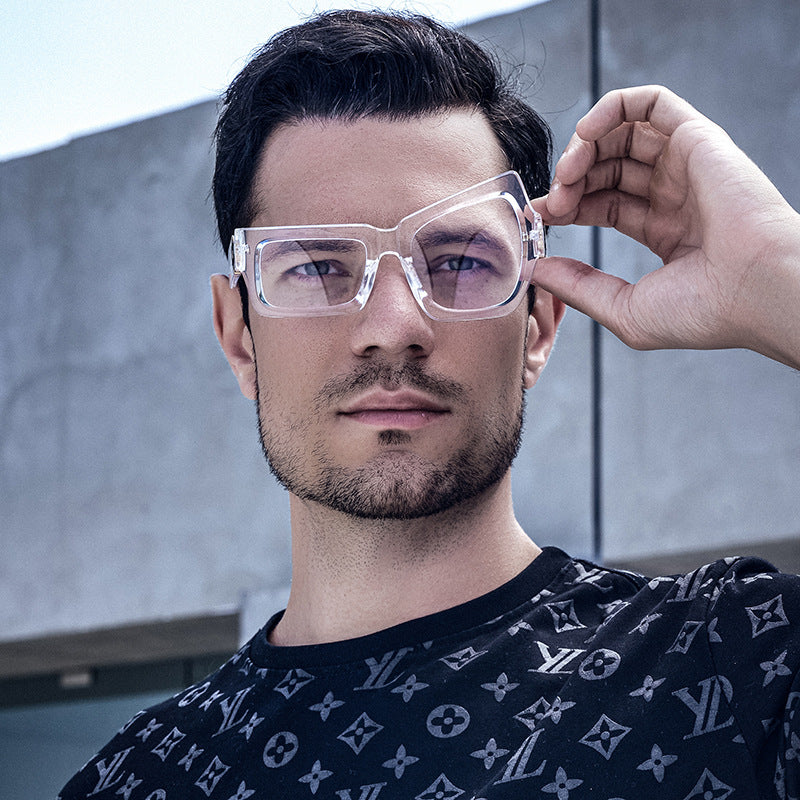 European and American Steampunk Sunglasses Unique Irregular Outdoor Sun Protection Sunglasses for Men High-end Glasses Wholesale - 图片 13