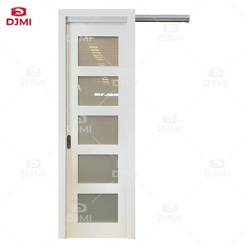 Sliding Pocket Door with Frame Hot Selling Pocket Door Slide System Interior Pocket Door Hardware - 图片 4