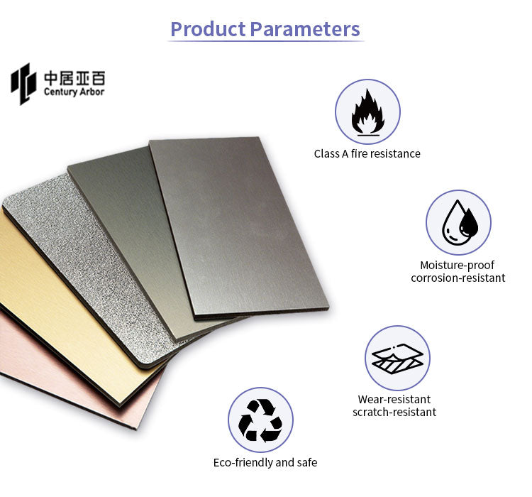 Customizable Grade Fireproof Aluminum-Plastic Wall Panels for Interior Decoration Hospitals Bedrooms Bathrooms Outdoor - 图片 7