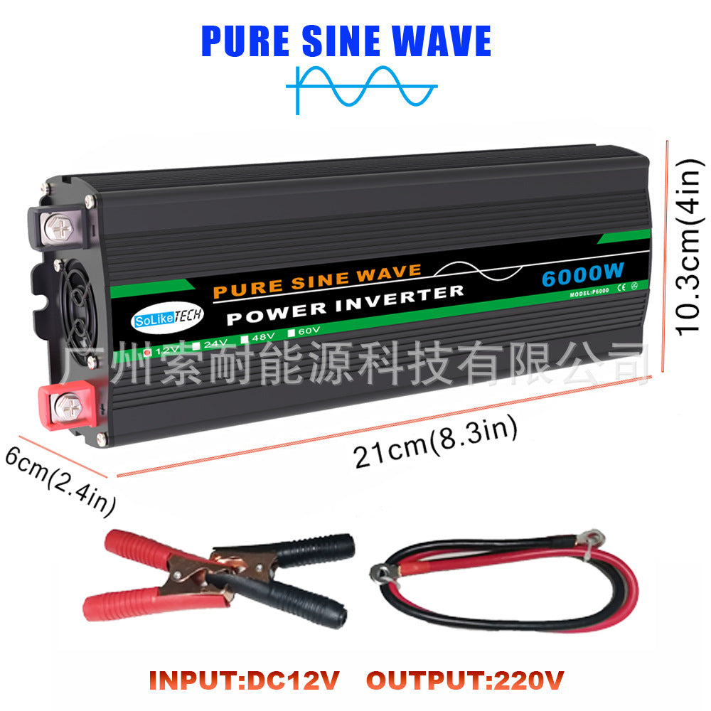 Automotive Pure Sine Wave Inverter500W Car Adapter Converter12V24V48V60V Turn110V220V - 图片 19