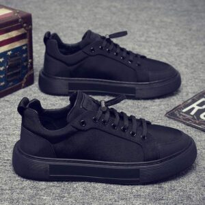 Men's Safety Shoes Summer Versatile Casual Trendy Canvas Shoes Men's Slip-On Kitchen Work Non-Slip Work Trendy Shoes