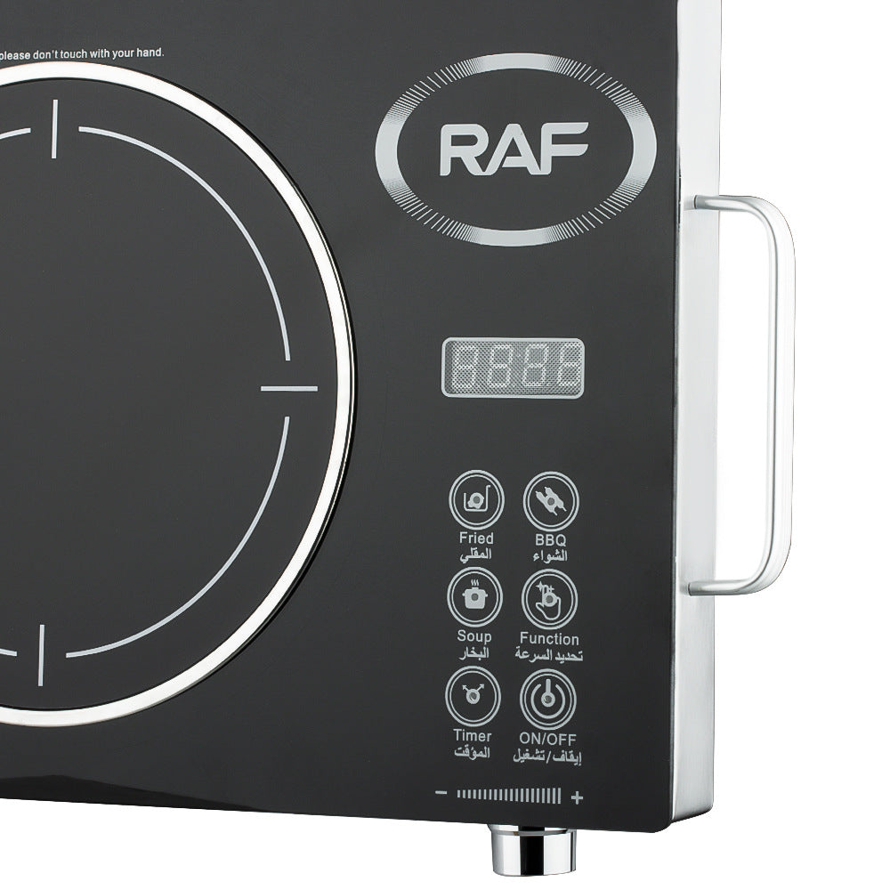 RAF European Standard Electric Ceramic Stove Household Multi-Functional High-Power Stir-Fry Hot Pot Light Wave Induction Cooker Countertop Electric Stove - 图片 21