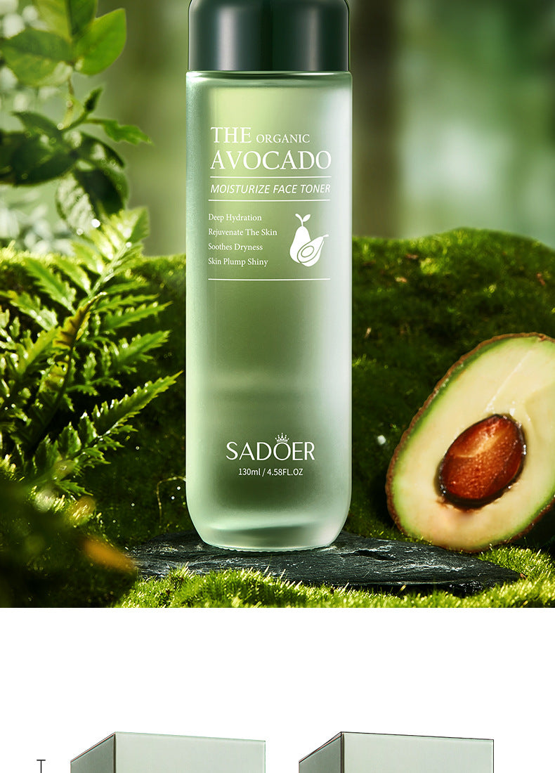 Avocado Skincare Set SADOER Cleansing, moisturizing and moisturizing six-piece set foreign trade wholesale - 图片 48