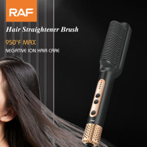 New Product Hair Straightening Comb Negative Ion Non-Damaging Hair Straightening and Curling Dual-Use Electric Curling Iron Hair Straightener  Home Use