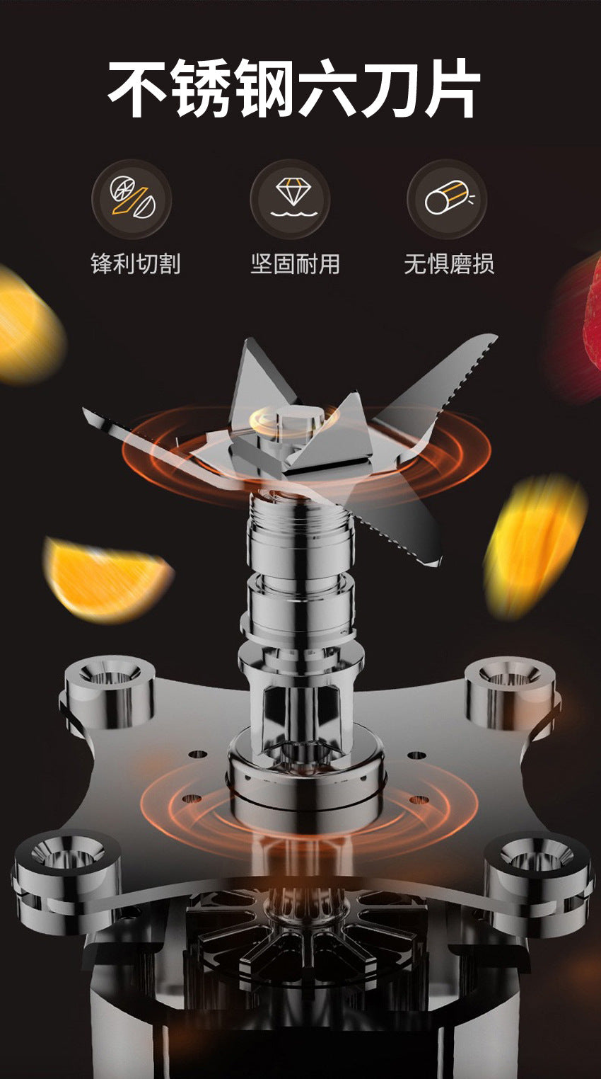Foreign Trade Multifunctional Household Juicer Blender All-in-One Baby Food Processor Grinder Blender No Filter Needed - 图片 19