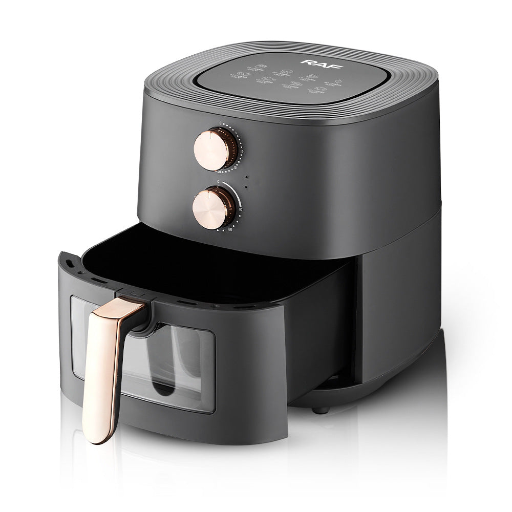 RAF European style air fryer for home use with large capacity Multifunctional Smart French Fries Visual Air Fryer 7.2L - 图片 17