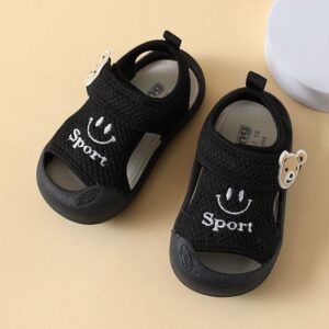 Toddler Shoes Boys Baby Sandals Summer Baby Shoes Soft Bottom0-3Spring and Autumn Girls' Shoes Breathable Anti-Fall Shoes