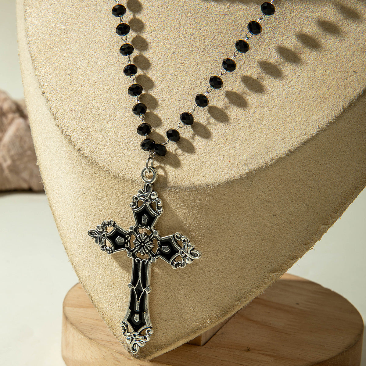 European and American Fashion Jewelry Beaded Tassel Double Layer Long Necklace Elegant Multi-layer Wear Y Type Necklace Ornament - 图片 29