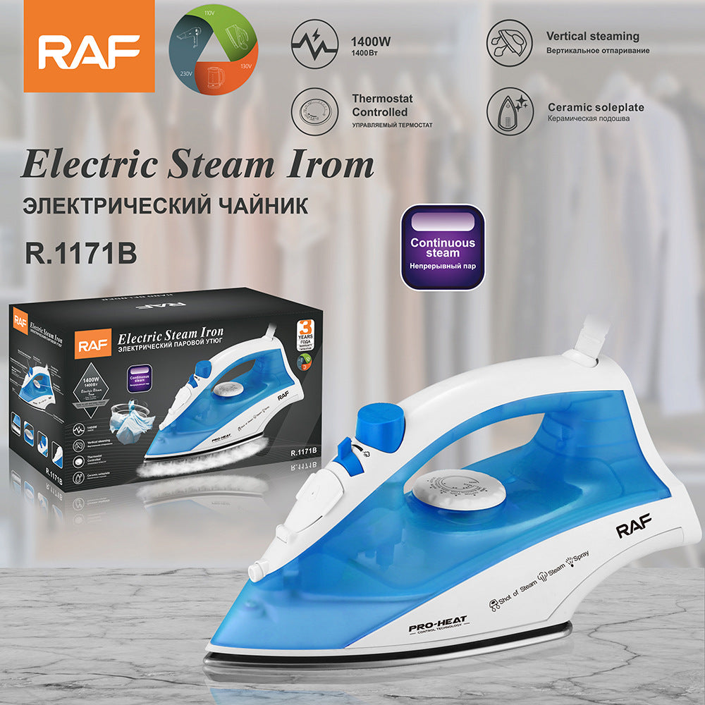 RAF EU Standard Handheld Electric Iron Household Small Portable Steam Iron Handheld Ironing Machine - 图片 14