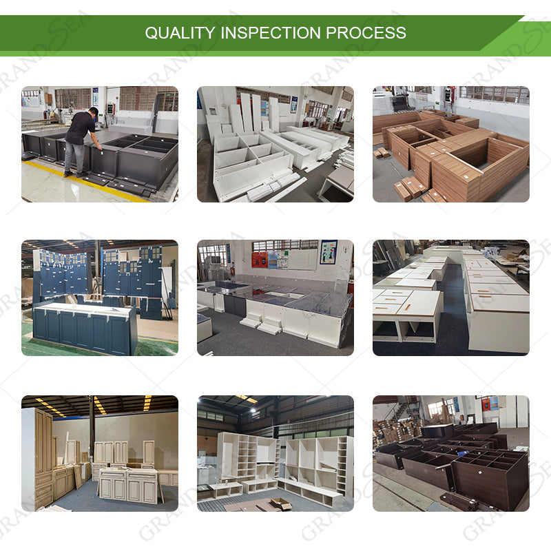 Foshan Factory Outlet Sale Kitchen Furniture Modern Lacquer Finished Kitchen Cabinets - 图片 5