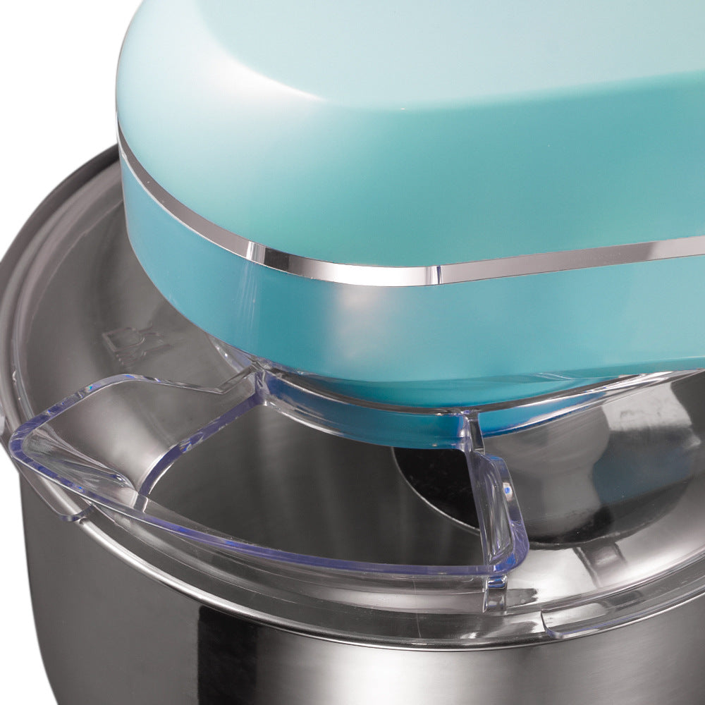 Chef Machine Fully Automatic Dough Mixer Kneading Stirring Milk Cap Egg Beater Desktop Commercial Small Multi-Functional5.5L - 图片 23