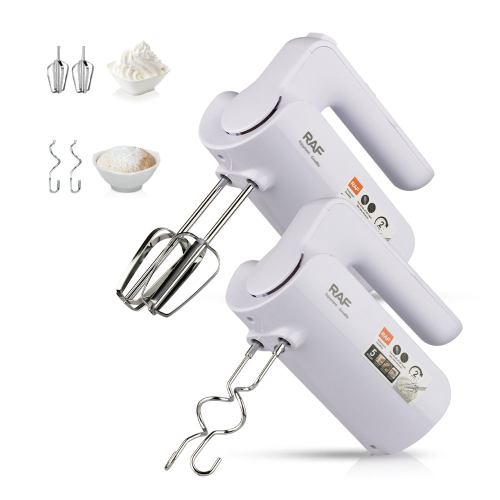 Electric Egg Beater for Home Use, Dough Kneading, Baking, Small Cake Mixer, Automatic Egg Beater, Cream Mixer R.6653 - 图片 18