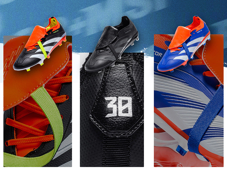 World Cup Football Shoes Men's New Style Grassland Competition AG Spike TF Broken Nails Adult Youth Student Sports Training - 图片 18