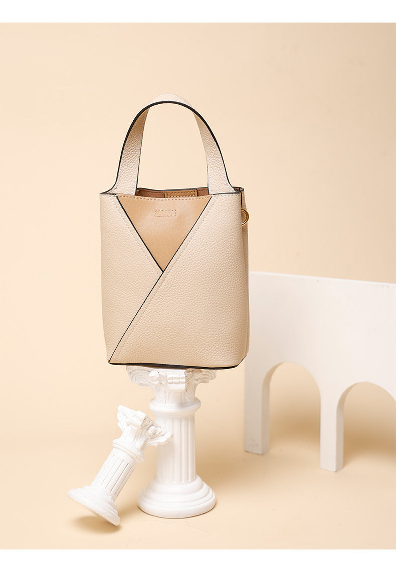 2024New Women's Bag Origami Shoulder Bag Crossbody Small Bag Phone Bag Handbag Bucket Bag Commuter - 图片 5
