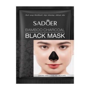 Nose Strips Pack SADOER Bamboo Charcoal Blackhead Absorbing Nose Mask Patch T District Nursing  Foreign Trade Wholesale