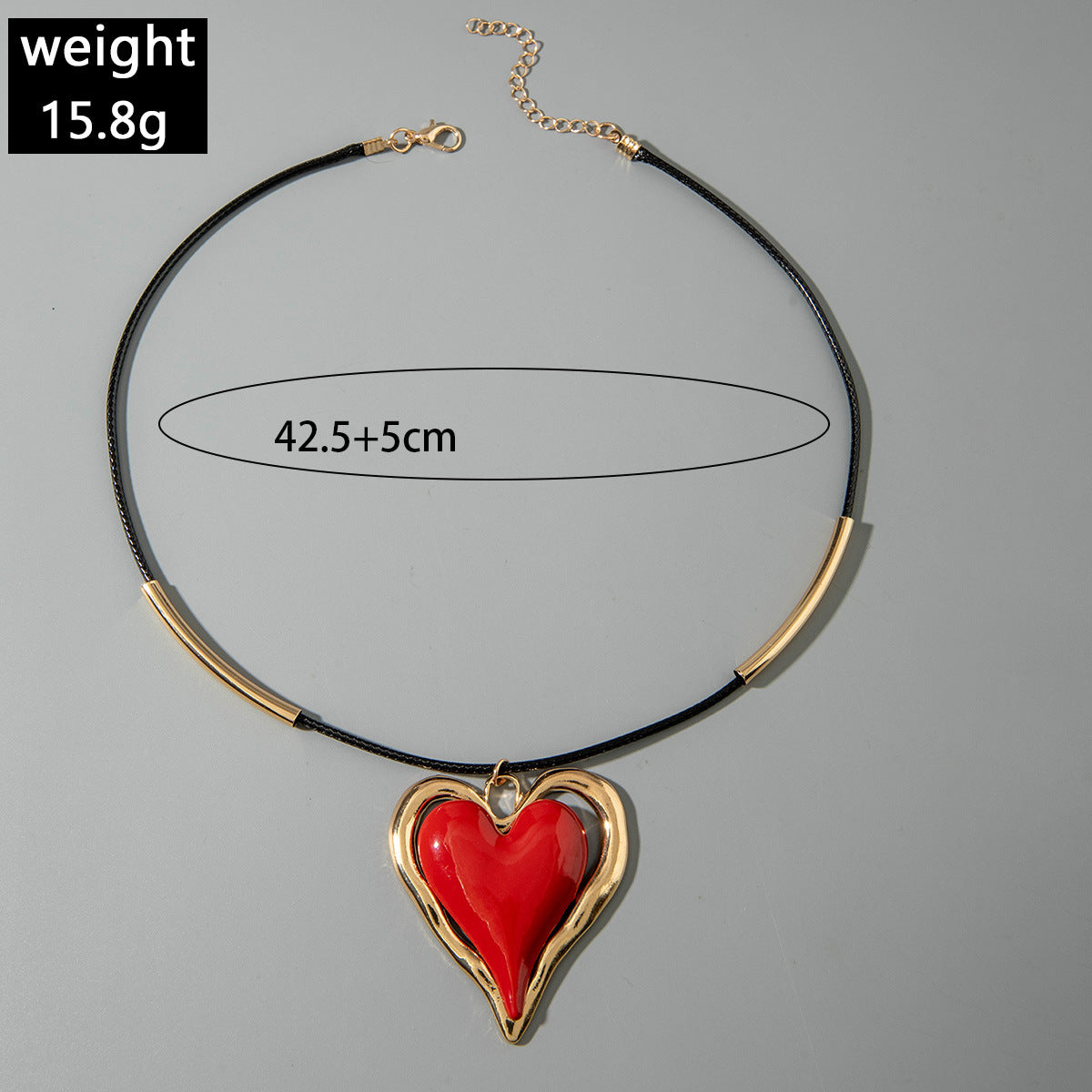 European and American New Style Personality Mesh Round Pendant Necklace for Women Elegant Simple Textured Round Pendant Rope Chain Necklace - 图片 36