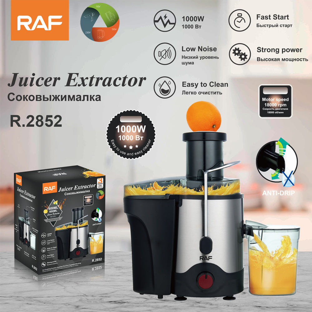 RAF EU Standard Juicer Household Fully Automatic Large Caliber Juicer Juice Separator R.2852 - 图片 10