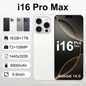 i16promax Android Smartphone4G All Netcom6.5Inch Screen2+16GB Wholesale Mobile Phones