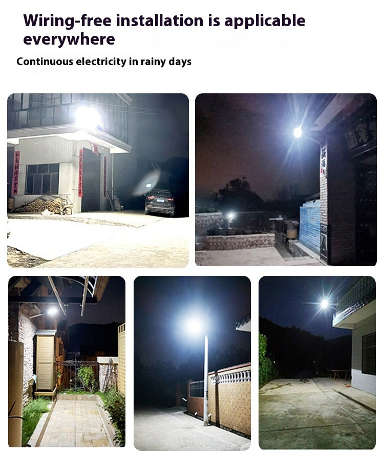 New Rural Lighting Engineering 6m Road Lamp Outdoor Solar LED Lamp Wide-Angle 4-Sided Aluminum Battery for Household Garden Use - 图片 23