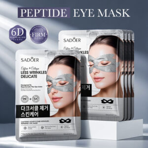 Caffeine Honeycomb Firming Eye Mask SADOER Moisturizing and rejuvenating eye mask patch  wholesale