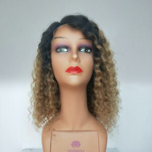 Women's Wavy Short Curly Hair Small Curls Explosive Hairpiece Real Human Hair Wig Wholesale Real Human Hair Wig