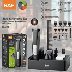 RAF European Standard Razor Men's daily necessities set rechargeable hair clipper razor usb R.4202