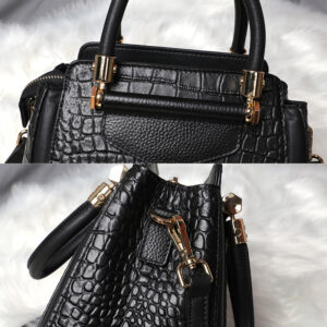2024New Year's Fashionable and Elegant Crocodile Pattern Single Shoulder Handbag for Women