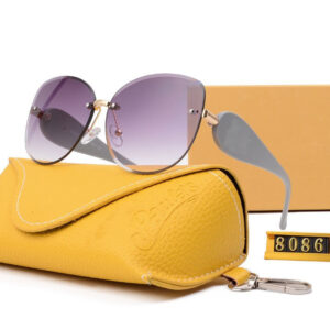 Cyberpunk Triangle Cat Eye Flat Glasses for Women Trendy High-End Round Face Slimming Hip-Hop Letter Disco Sunglasses