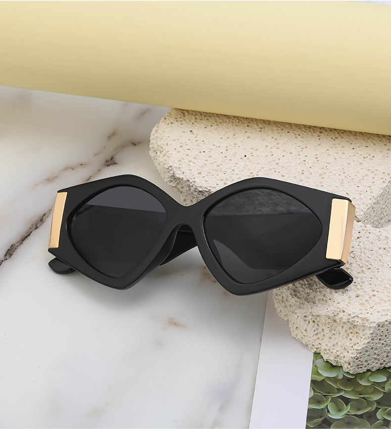 European and American style sunglasses for women trendy high-end feel ins Trendy Fashion Sunglasses for Women Wholesale sunglasses - 图片 14