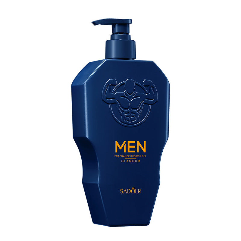 Men's Body Wash SADOER Thick Foam Cleansing Body Fragrance Shower Gel Cross-Border Wholesale - 图片 5