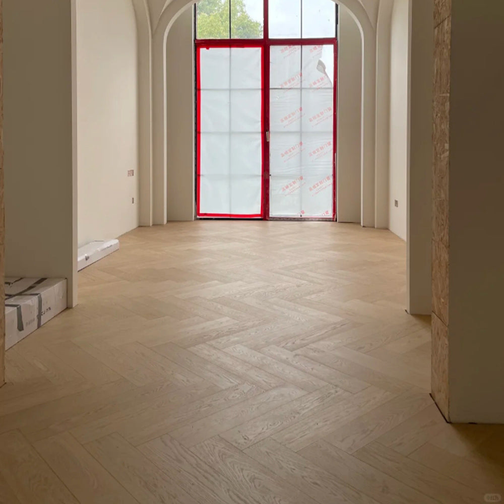 18mm Solid Oak Wood Flooring Custom Prefinished Hardwood Floor Outdoor Use ABCD Offering High Value Stability Aesthetic Appeal - 图片 4