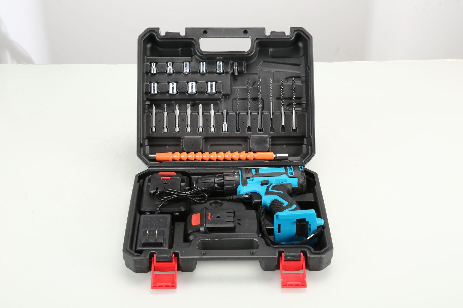 Electric Tool Set Brushless Electric Wrench Lithium Battery Angle Grinder Two-Piece Set Rechargeable Auto Repair Household Impact Drill - 图片 6