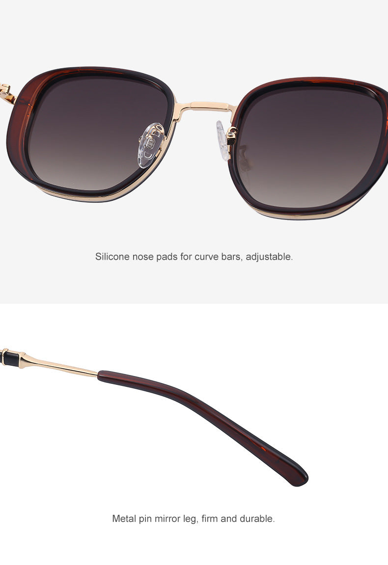 Vintage Steampunk Sunglasses for Men Small Square Frame Sunglasses Trendy Sunglasses Wholesale Driving Glasses shades - 图片 10