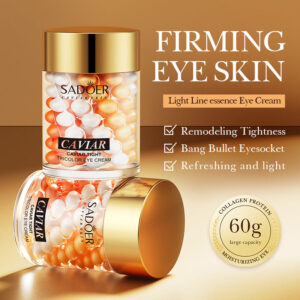Caviar Eye Cream60g Three Colors Moisturizing Improve Dark Circles Eye Lines Eye Bags Export Manufacturer Wholesale