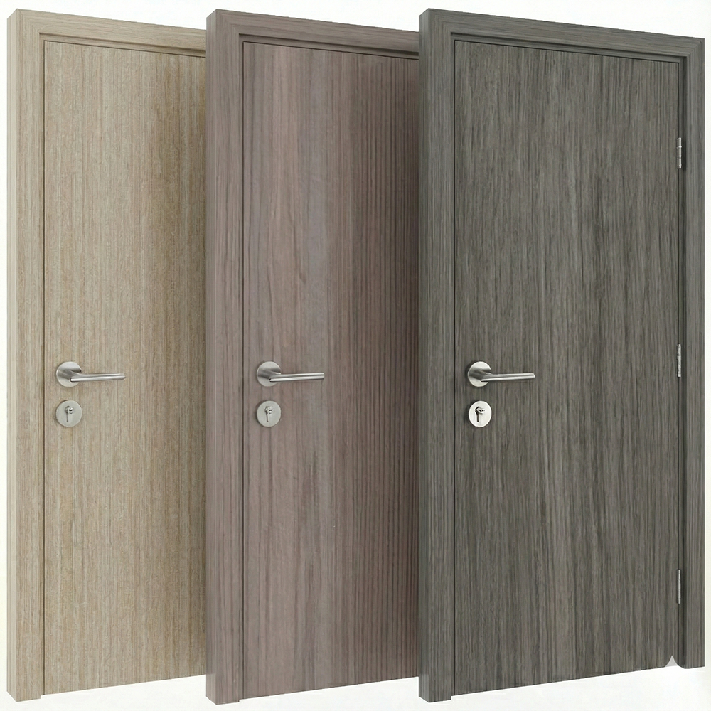 China Fire Doors Supplier Custom Hotel Room Wood Door Fireproof Smokeproof HPL Wooden Fire Resistant Doors for Hotel Project - 图片 4