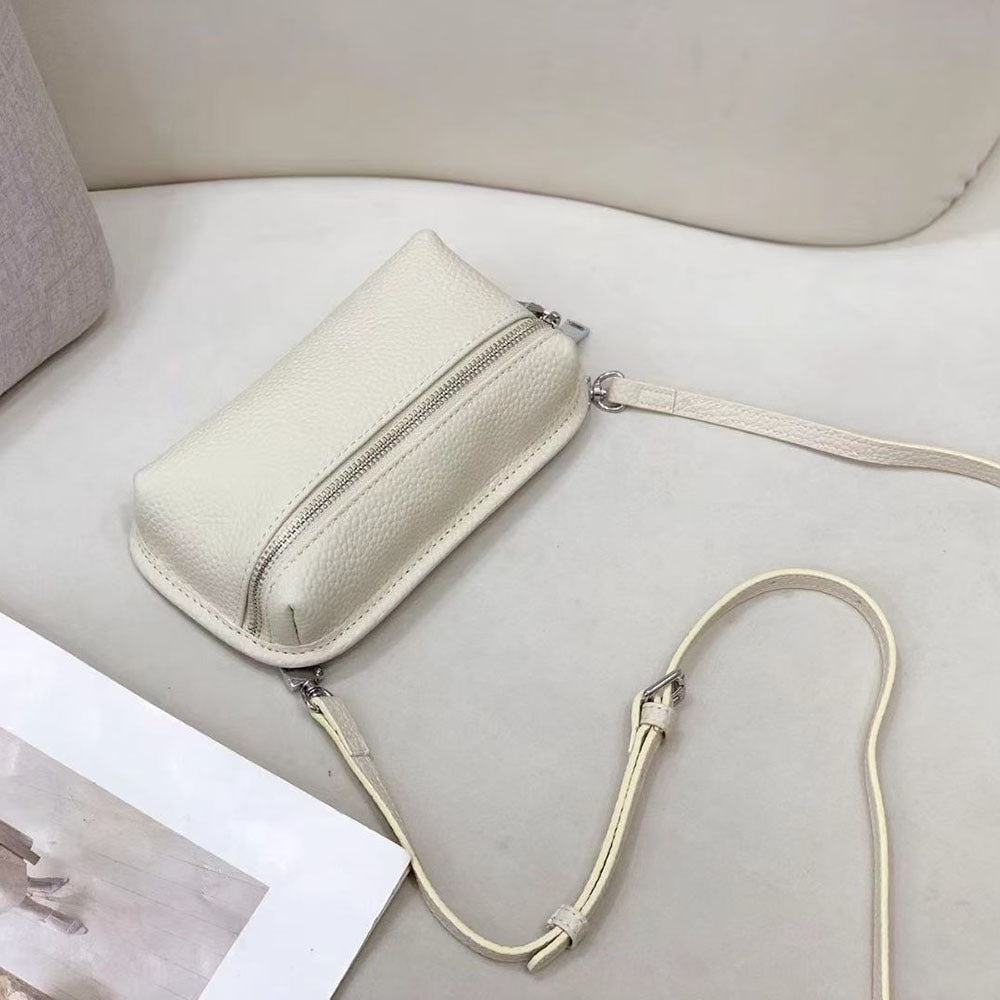 Compact and Exquisite Phone Bag for Women2025New Lightweight Simple Chest Bag Fashionable Portable Mini Crossbody Bag Small Bag - 图片 12
