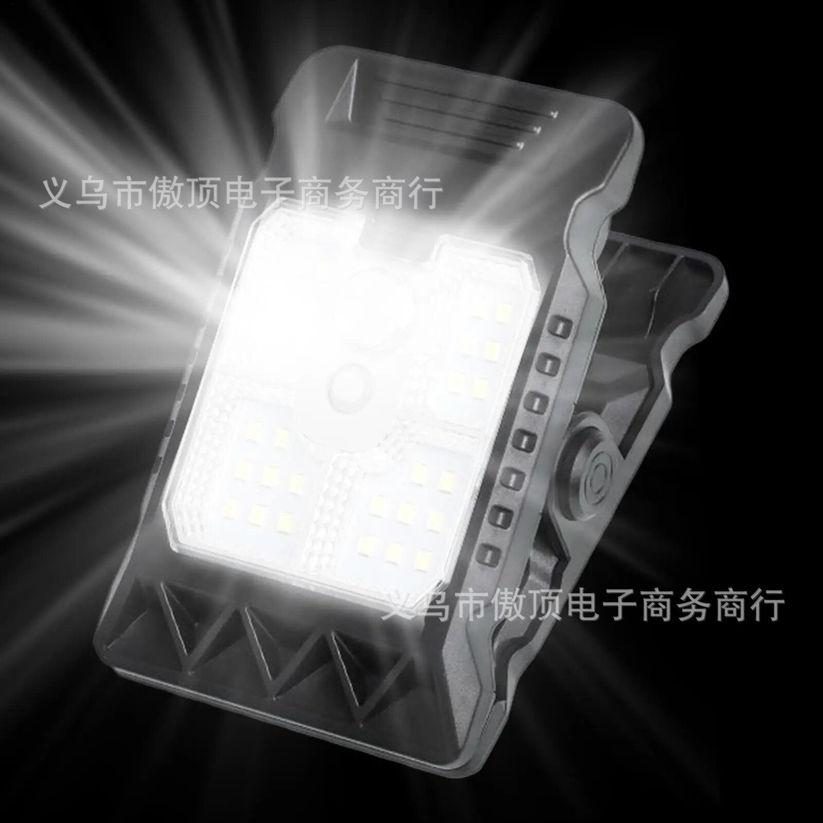 Solar Clip Light Human Body Sensing Outdoor Garden Light Garden Lighting Solar Fence Light Wall Light - 图片 10
