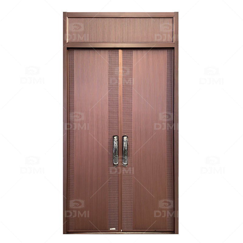 Custom American Europe High Quality Steel Door and Security Armored Doors With Smart Door Lock - 图片 4