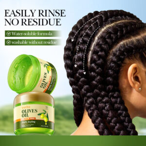 Olive Oil Hair Styling Wax SADOER Nourishing Gel Styling Fluffy Hair Wax  Foreign Trade Wholesale