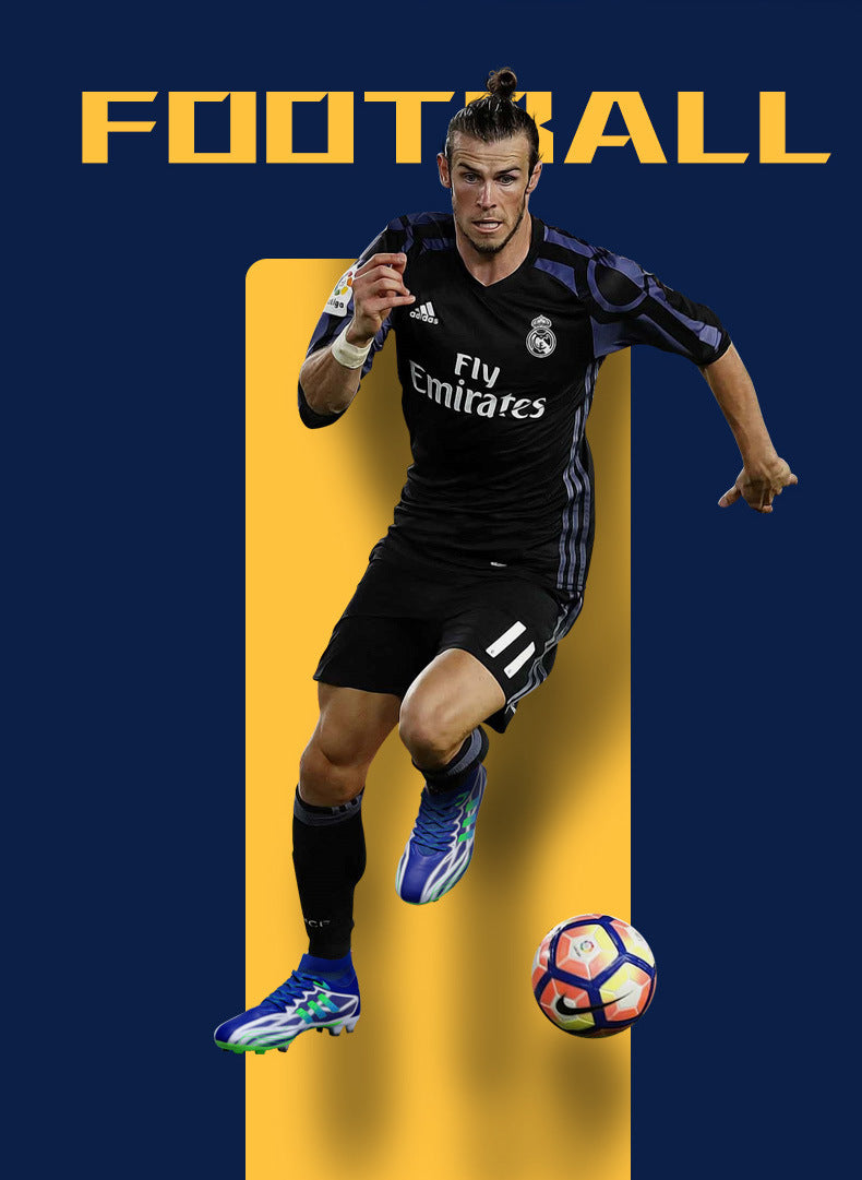 New high-top soccer shoes for men and women AG Spike TF Broken Nail Youth Student Grassland Competition Training Shoes - 图片 13