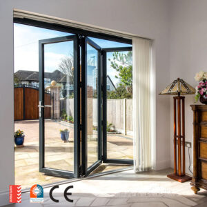 Standard Building Material Aluminum Sliding Door Tempered Glass Frameless Glass Sliding Doors Double Glass Door