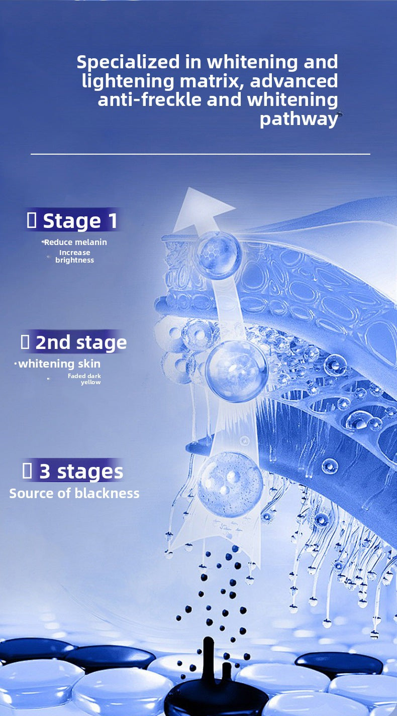 Yuejin Photon Bottle Niacinamide377Whitening and Anti-freckle Essence Facial Skin Care Moisturizing Set Brightening Skin - 图片 9