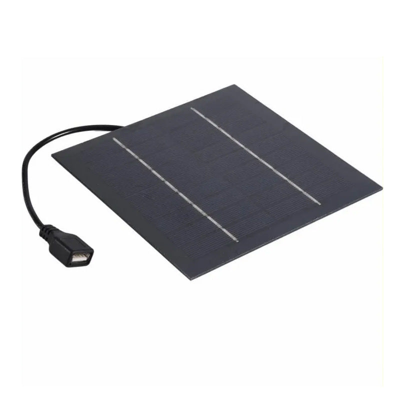 Exclusive Solar Panel Powered 4inch DC Fan Outdoor Waterproof Cooling Multi-scenario Universal 5V Adapter - 图片 25