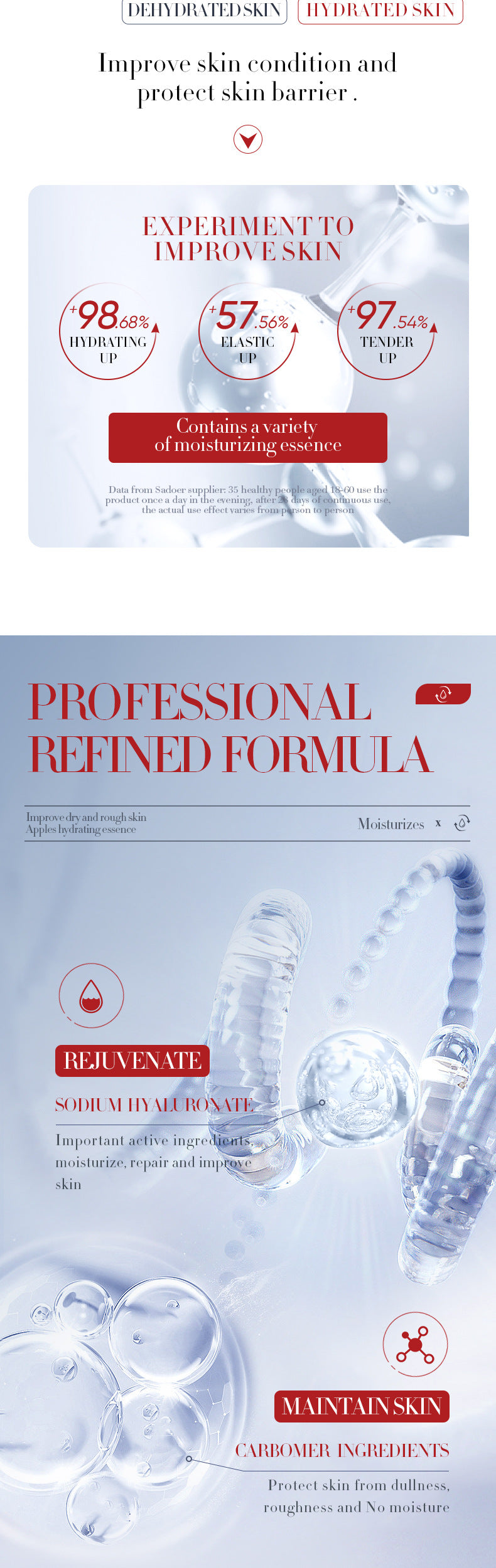 Fruit Essence15ml Apple Plant Moisturizing and Hydrating Export Manufacturer Wholesale - 图片 12