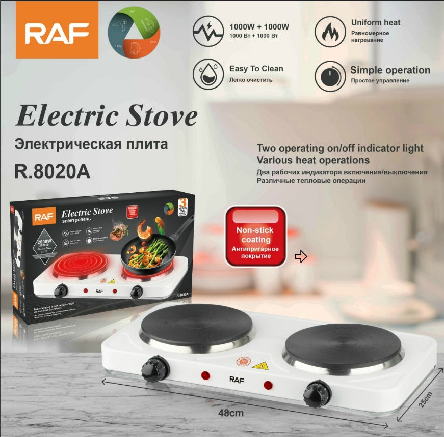 European Standard Electric Stove for Home Use Enclosed Electric Stove Insulated Dual Burner Constant Temperature Universal Electric Stove - 图片 6